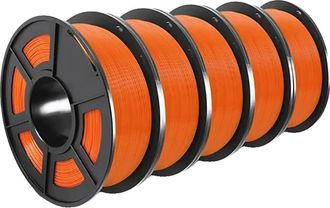 OEM Filamento 3d, Alta Resistencia, Sin Burbujas, Petg Naranja 5