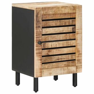 vidaXL Mueble De Cuarto De Ba&ntilde;o Marr&oacute;n Y Negro 38 X 33,5 X 58 Cm Vidaxl