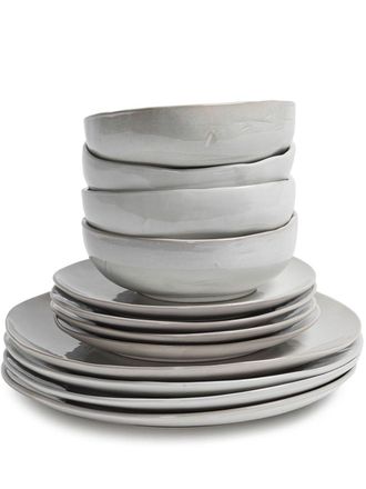 Serax La M&egrave;re dinner set (12 pieces) - unisex - ceramic - OS - White