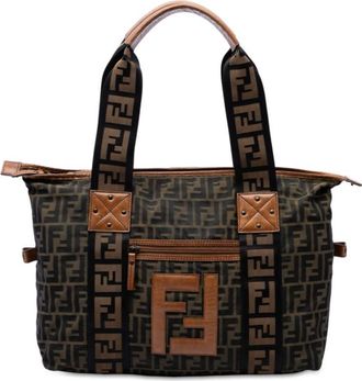 Fendi Pre-owned Fendi Zucca Canvas FF Tote Ladies 6XFTHD2IM42I570M