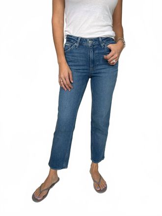 Paige Sarah Straight Ankle Jeans In Provacateur