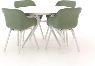 Hartman Hartman Le Soleil/Sora ø127cm dining tuinset 5-delig