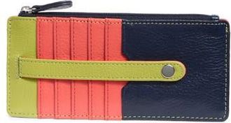 Mundi Slim Organizer Card Case in Candy Coral/Navy/Fern at Nordstrom Rack
