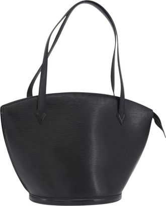 Louis Vuitton Saint Jacques Epi Leather Black Leather Handbag (Pre-Owned)