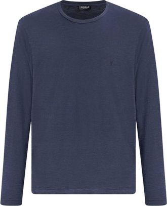 Dondup Hombre, Camisetas, Azul, Talla: M
