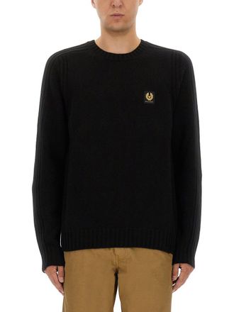 Belstaff Jersey With Logo Patch