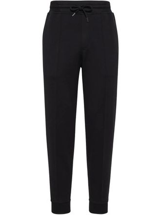 Brunello Cucinelli Pantaloni sportivi con coulisse - Nero