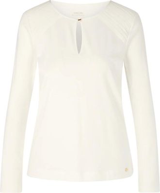 Marc Cain Dames, Tops, Wit, Maat: XS Katoen