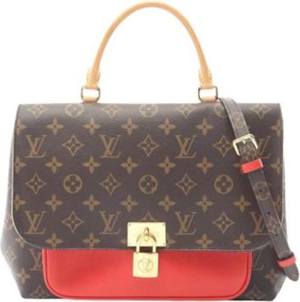 Louis Vuitton Pre-owned Handbags, female, Brown, Size: ONE SIZE Pre-owned Leather Handbag
