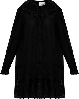 Isabel Marant Lenora Dress - Dresses - Mujer - Negro - XS