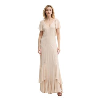 Twinset Donna, Abiti, Beige, M, new