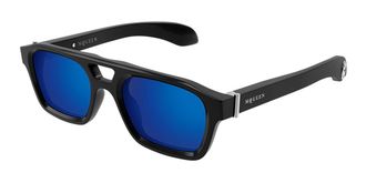 Alexander McQueen AM0505S 003 Mens Sunglasses Black Size 52