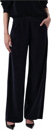 Citizens Of Humanity Brynn Drawstring Velour Pant In Notte