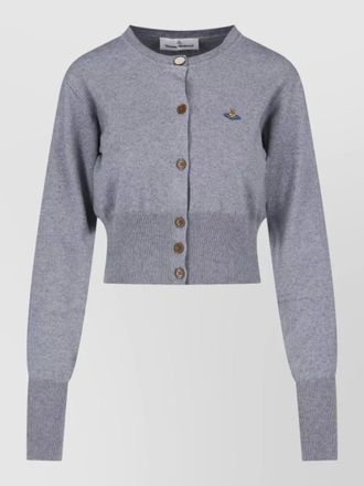 Vivienne Westwood crew neck knit top long sleeves