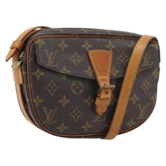 Louis Vuitton Pre-owned Cross Body Bags, female, Brown, Size: ONE SIZE Pre-owned Canvas Cross Body Bag