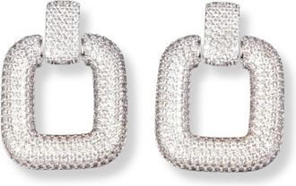 Self Portrait Intricate Earrings With Refined Design