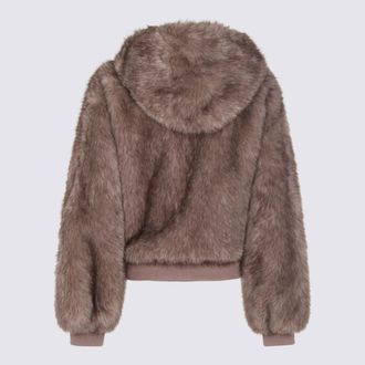 Lou Andr&eacute;a Womens Coats Silver _pa