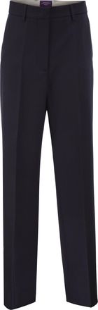 Max Mara Weekend Maxmara Wksfenice op maat gemaakte scheerwollen broek