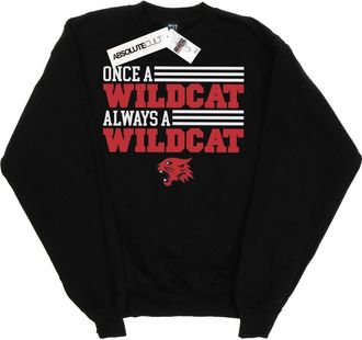 Disney Dames/Dames High School Musical The Musical Once A Wildcat Sweatshirt (Zwart)