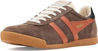 Gola Elan Mens Shoes Otter/Moody Orange/Black : 10.5 D - Medium, Leather