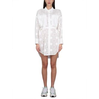Msgm Msgm, Dames, Jurken, Wit, Maat: M