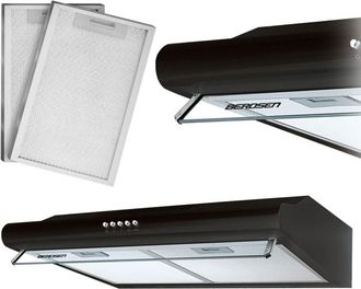 OEM Campana Extractora De Cocina Bajo Mueble - Campana Extractora De 50 Cm Berdsen Be-10-a Negra