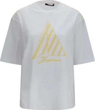 Jacquemus Voilier T-Shirt - Dames - Tops - Wit - Maat: XS Katoen