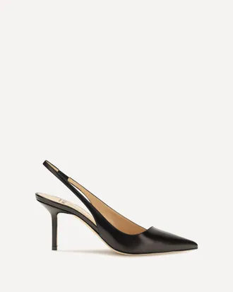 Francesco Russo Asymmetric Slingback Pumps Female 36