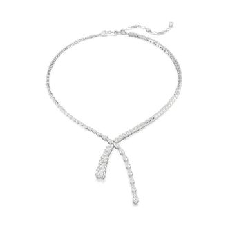Swarovski Accessoires, Dames, Grijs, ONE Size, Matrix Y Halsketting