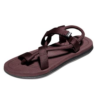 Generic Cross-border Leisure Beach Shoes Sandals for Men in Summer, brown, 9.5 UK