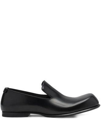 Lanvin Leren loafers - Zwart