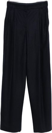 Emporio Armani Wool Checked Trousers