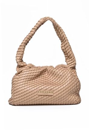 Ermanno Scervino Teagan Hobo Shoulder Bag - Beige