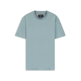 BOSS Regular-fit T-shirt in mercerized cotton