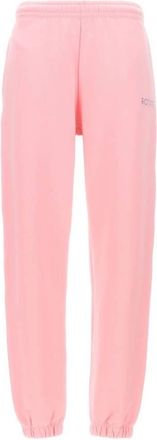 Rotate Crystal Logo Embroidered Track Pants