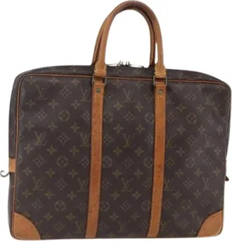 Louis Vuitton Pre-owned Handbags, female, Brown, Size: ONE SIZE Pre-owned Vintage Canvas Handbag