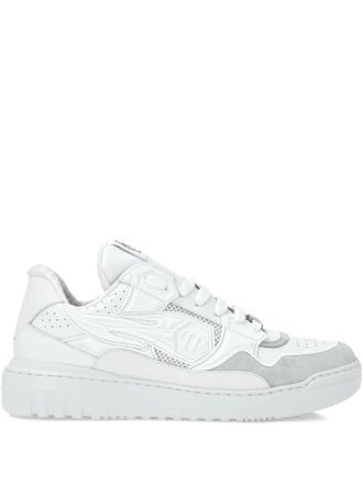 Philipp Plein Strass Hexagon sneakers - White