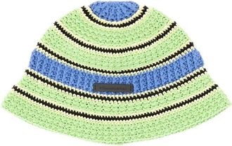 Stella McCartney Crochet Bucket Hat-Donna