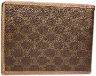 Celine Pre-owned Vintage Portemonnee - Dames - Vintage Accessoires - Bruin - ONE Size - Vintage