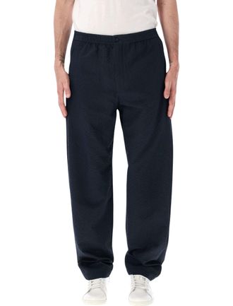 Emporio Armani Pant Seersucker Relaxed Fit Pants