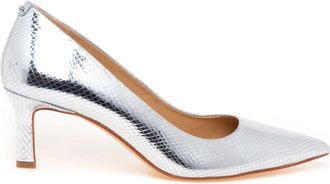 Michael Kors Amara Kitten - Dames - Pumps - Grijs - 40 EU - Leer - Schoenen