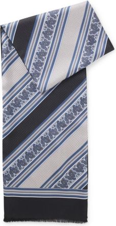 BOSS Paisley silk scarf