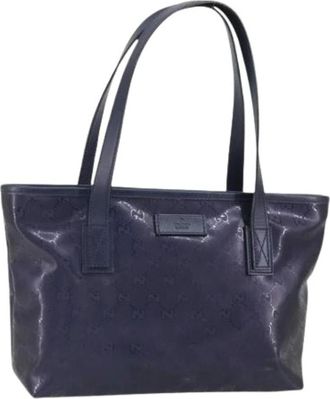 Gucci Pre-owned Tote Bags, female, Purple, Size: ONE SIZE Pre-owned Tote Bag