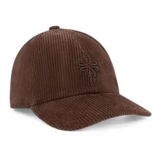 Jacob Cohen Cotton Baseball Cap - unisex - Petten - Bruin - ONE Size - Katoen - Accessoires
