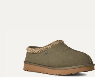 UGG Tasman II 1174470-MSG Slippers Women Moss Green Sheepskin Slip-On RHS8027