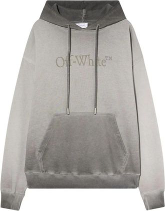 Off-white Laundry 90s Zip Hoodie - Heren - Hoodies - Grijs - S - Hoodies & sweatvesten