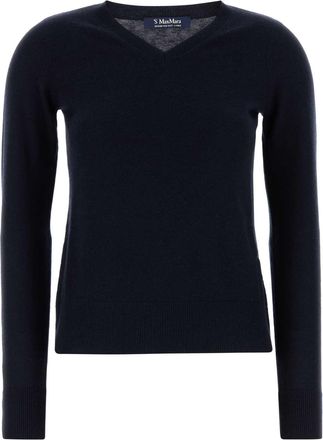Max Mara Midnight Blue Wool Idoneo Sweater