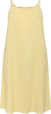 Kaffe Curve Donna, Abiti, Giallo, 2Xl, new