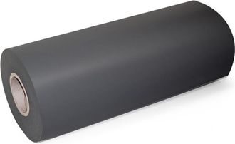 Emuca Tappetino Antiscivolo per Cassetti Effetto Tessuto Plastica Grigio Antracite Emuca