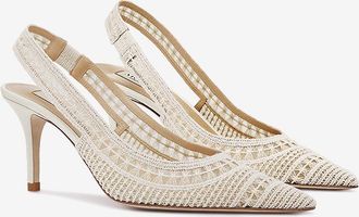 Arteana Geh&auml;kelte Slingback-Pumps Trieste 75